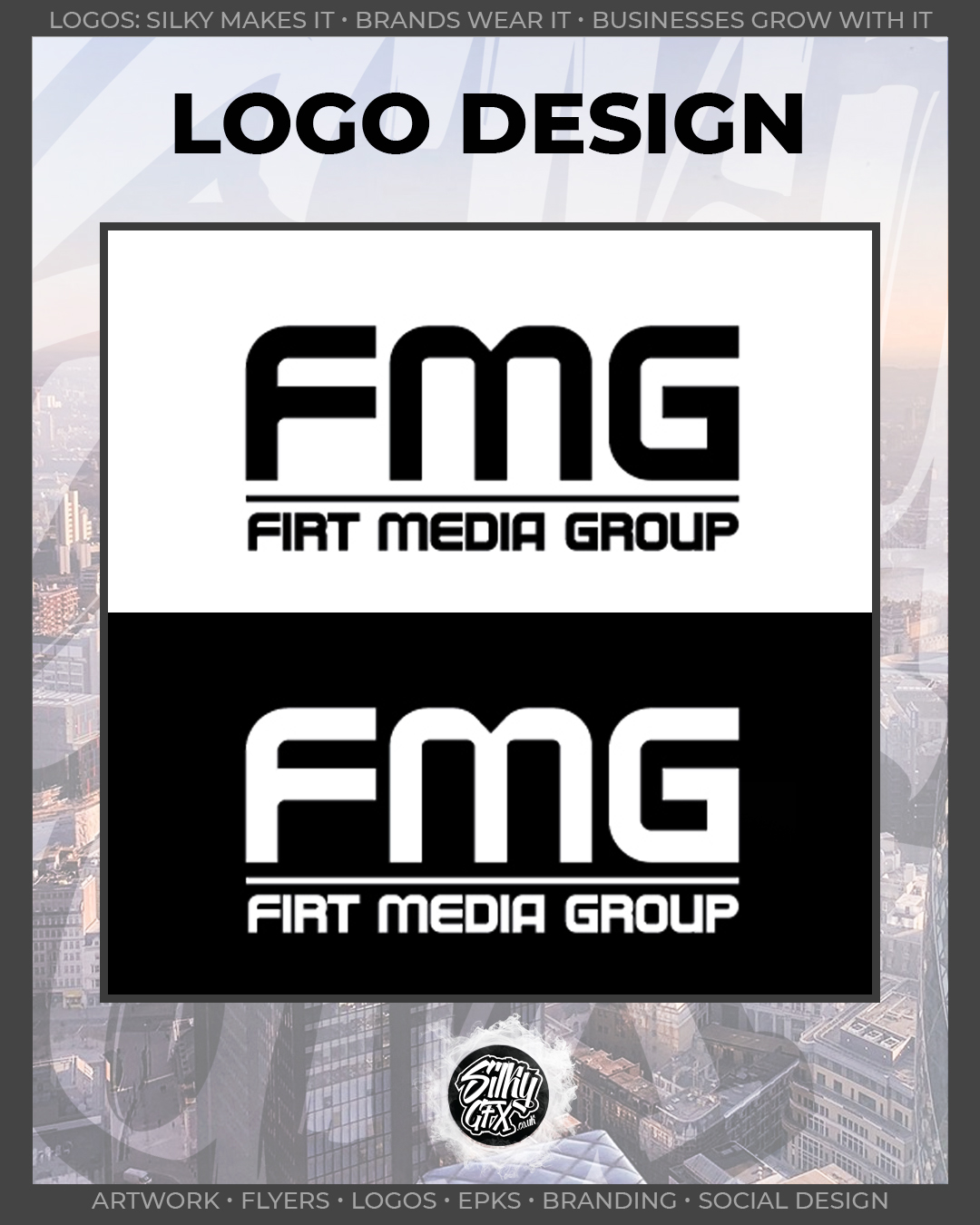 FMG logo design presentation