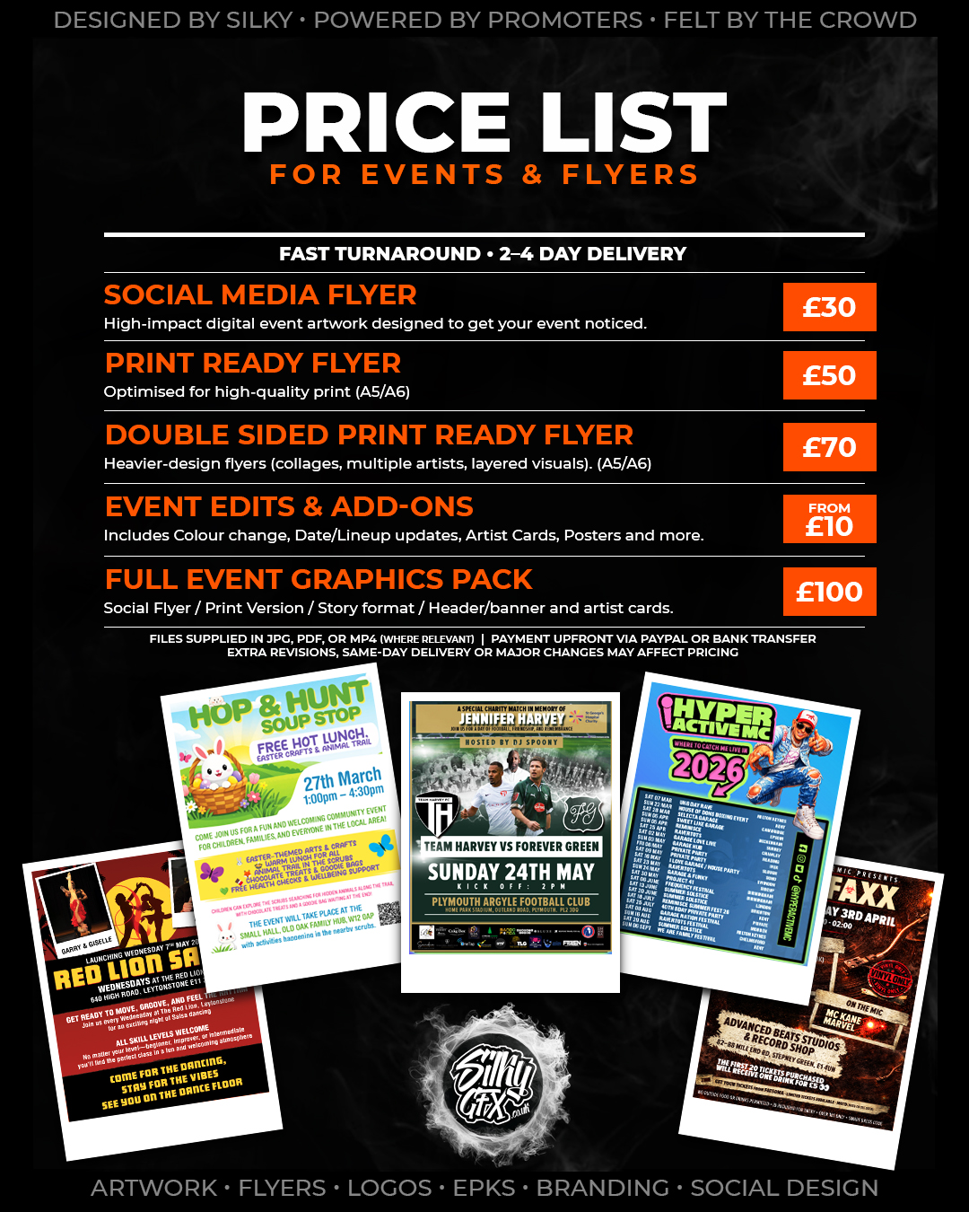 Social media promotional graphic example